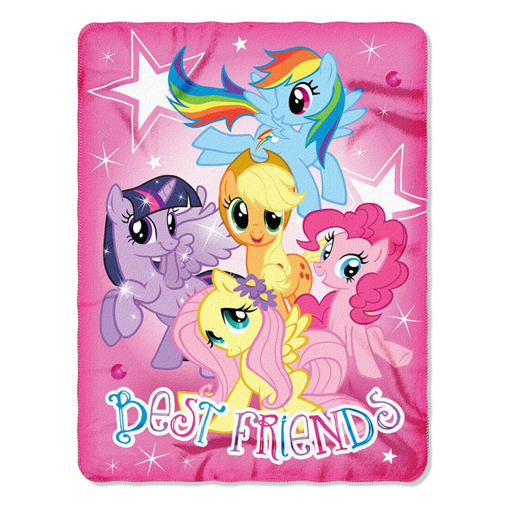 My Little Pony Happy Herd Fleece Throw (45in x60in)