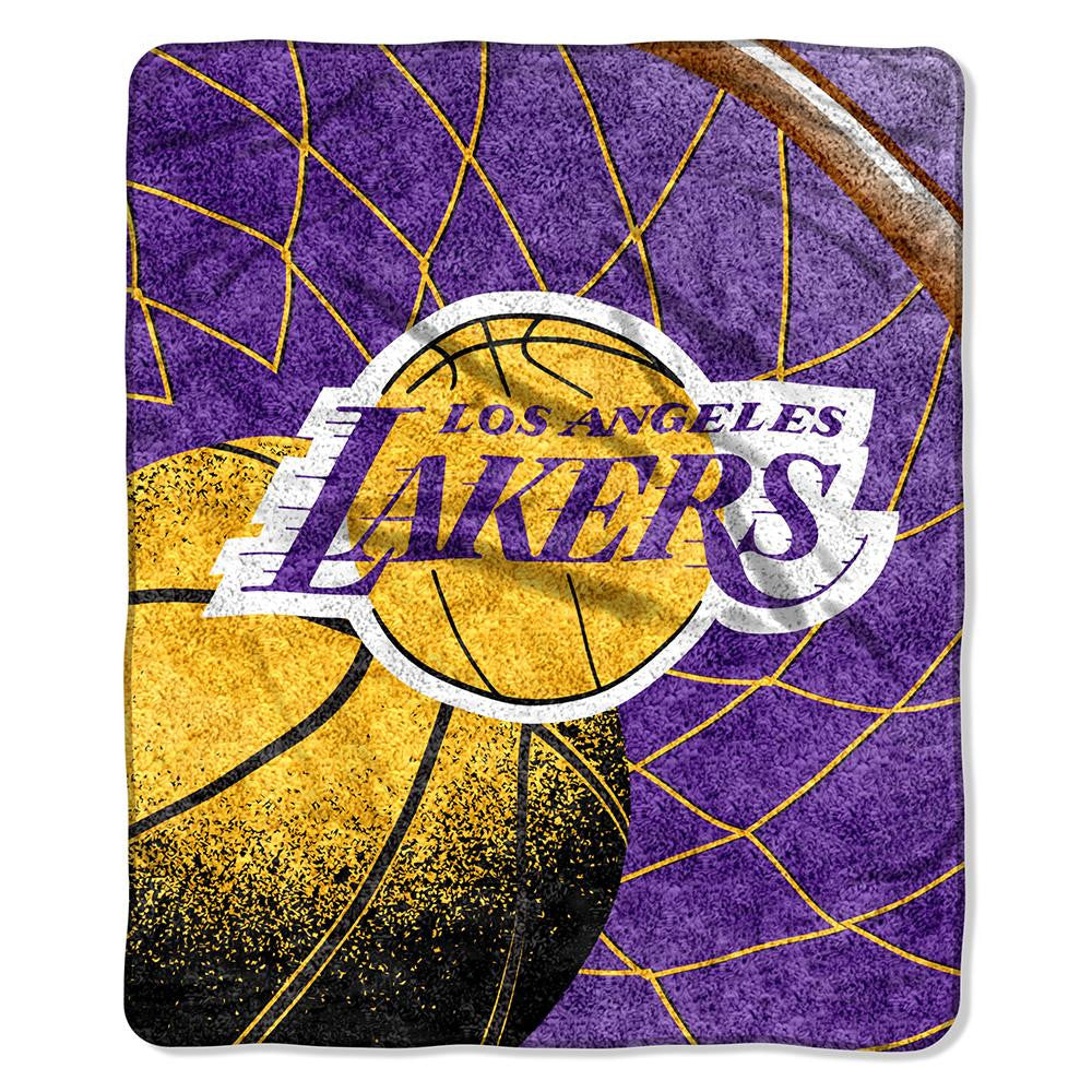 Los Angeles Lakers NBA Sherpa Throw (Reflect Series) (50x60)