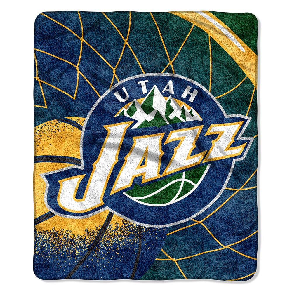 Utah Jazz NBA Sherpa Throw (Reflect Series) (50x60)