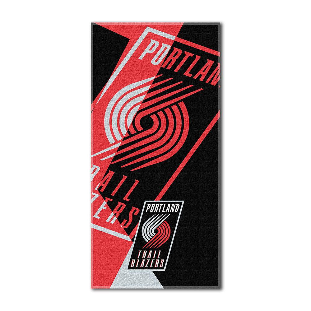 Portland Trail Blazers NBA ?Puzzle? Over-sized Beach Towel (34in x 72in)