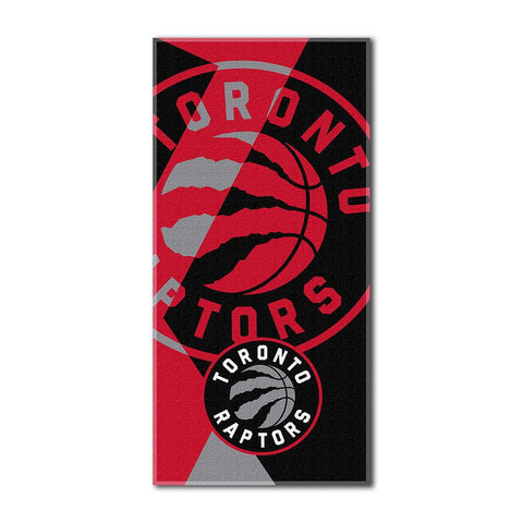 Toronto Raptors NBA ?Puzzle? Over-sized Beach Towel (34in x 72in)