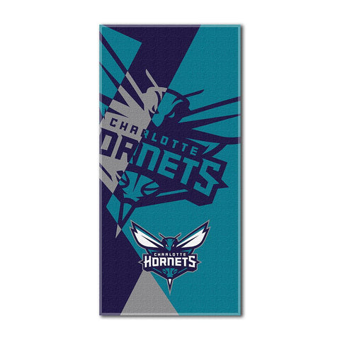 Charlotte Hornets NBA ?Puzzle? Over-sized Beach Towel (34in x 72in)