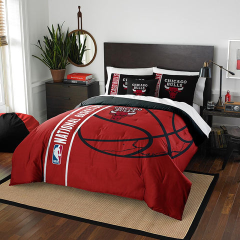 Chicago Bulls NBA Full Comforter Set (Soft & Cozy) (76 x 86)