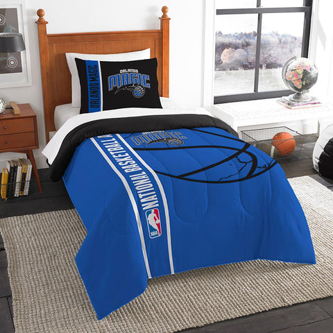 Orlando Magic NBA Printed Comforter & Sham Set (Twin) (64 x 86)