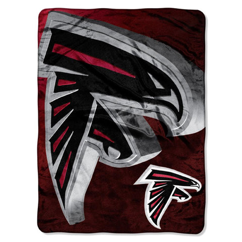 Atlanta Falcons NFL Micro Raschel Blanket (Bevel Series) (80x60)