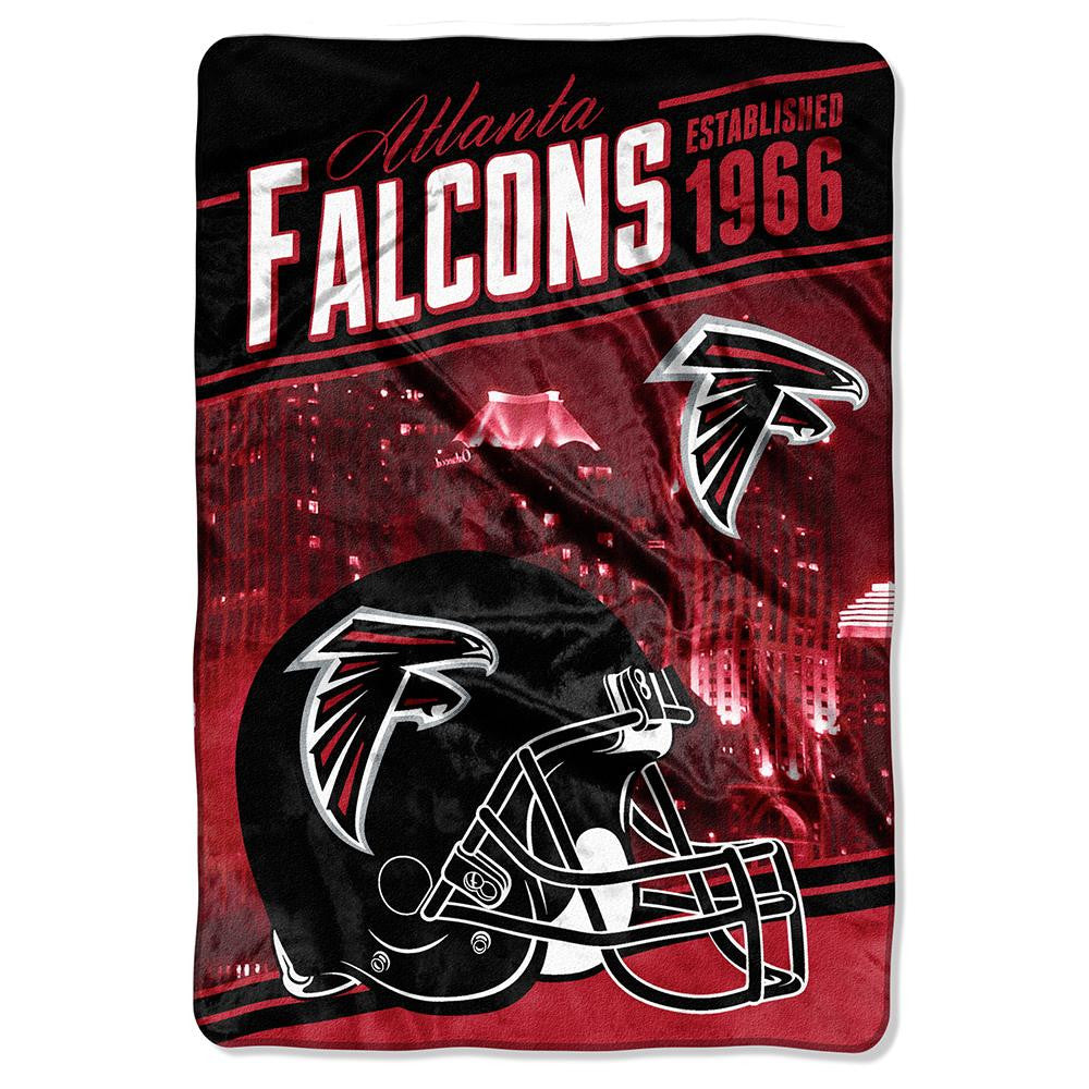 Atlanta Falcons NFL Stagger Oversized Micro Raschel (62in x 90in)