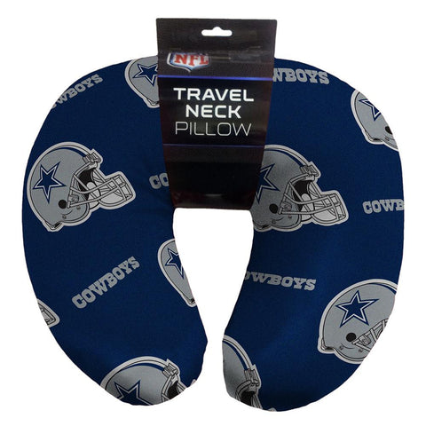Dallas Cowboys NFL Beadded Spandex Neck Pillow (12in x 13in x 5in)