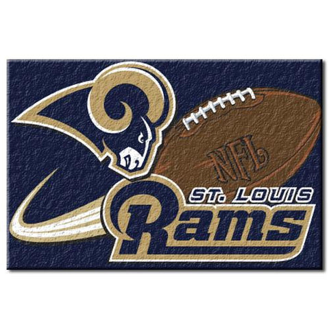 St. Louis Rams NFL Tufted Rug (30x20)