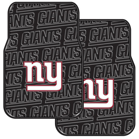 New York Giants NFL Car Front Floor Mats (2 Front) (17x25)