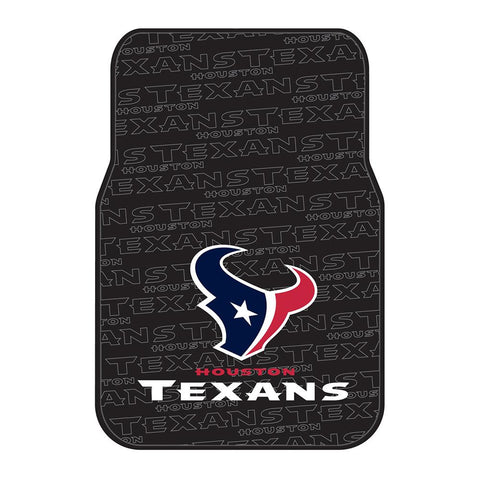 Houston Texans NFL Car Front Floor Mats (2 Front) (17x25)