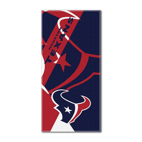 Houston Texans NFL ?Puzzle? Over-sized Beach Towel (34in x 72in)
