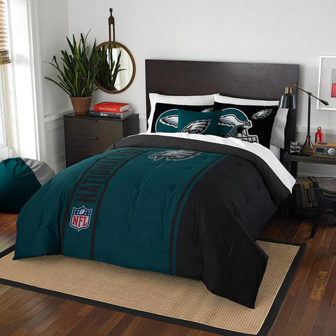 Philadelphia Eagles NFL Full Comforter Set (Soft & Cozy) (76 x 86)