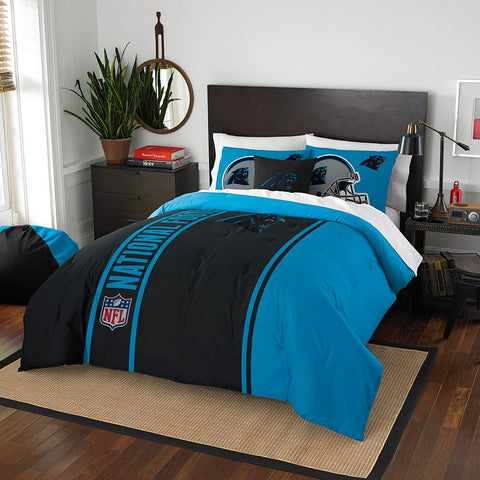 Carolina Panthers NFL Full Comforter Set (Soft & Cozy) (76 x 86)