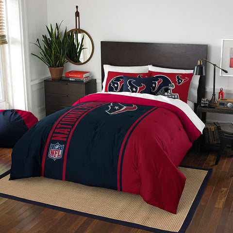 Houston Texans NFL Full Comforter Set (Soft & Cozy) (76 x 86)
