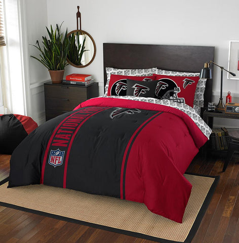 Atlanta Falcons NFL Full Comforter Bed in a Bag (Soft & Cozy) (76in x 86in)