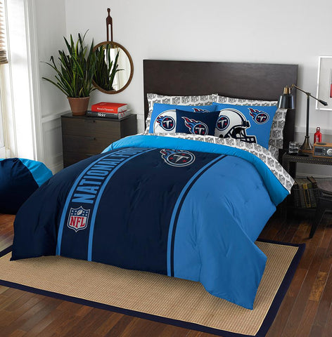Tennessee Titans NFL Full Comforter Bed in a Bag (Soft & Cozy) (76in x 86in)