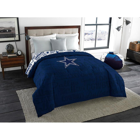 Dallas Cowboys NFL  Full Comforter (Anthem) (76 x 86)