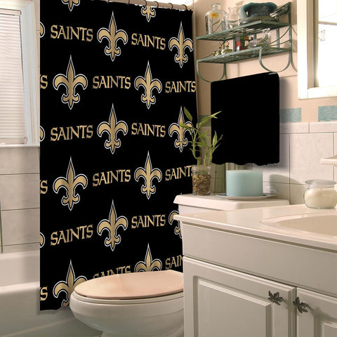 New Orleans Saints NFL Shower Curtain