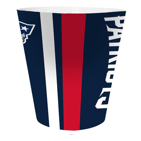 New England Patriots NFL 10 Bath Waste Basket
