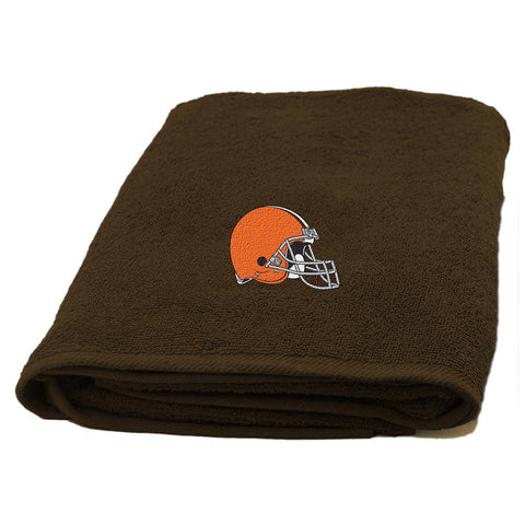 Cleveland Browns NFL Applique Bath Towel