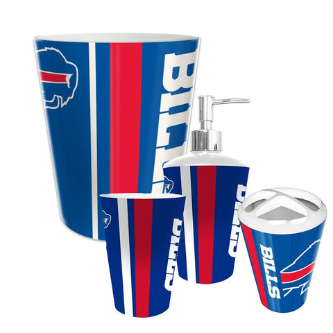 Buffalo Bills NFL Complete Bathroom Accessories 4pc Set