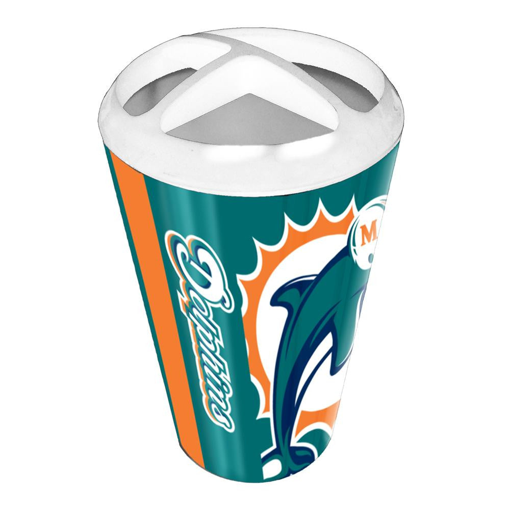 Miami Dolphins NFL Polymer Toothbrush Holder