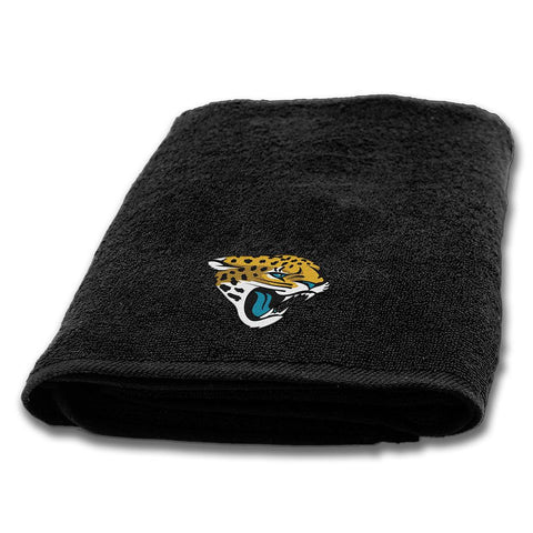 Jacksonville Jaguars NFL Bath Towel with Embroidered Applique Logo (25x50)