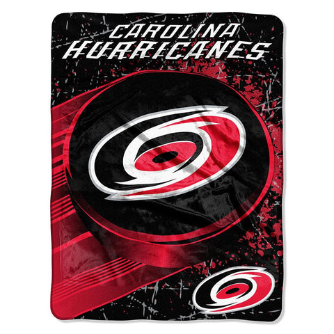 Carolina Hurricanes NHL Micro Raschel Blanket (46in x 60in)
