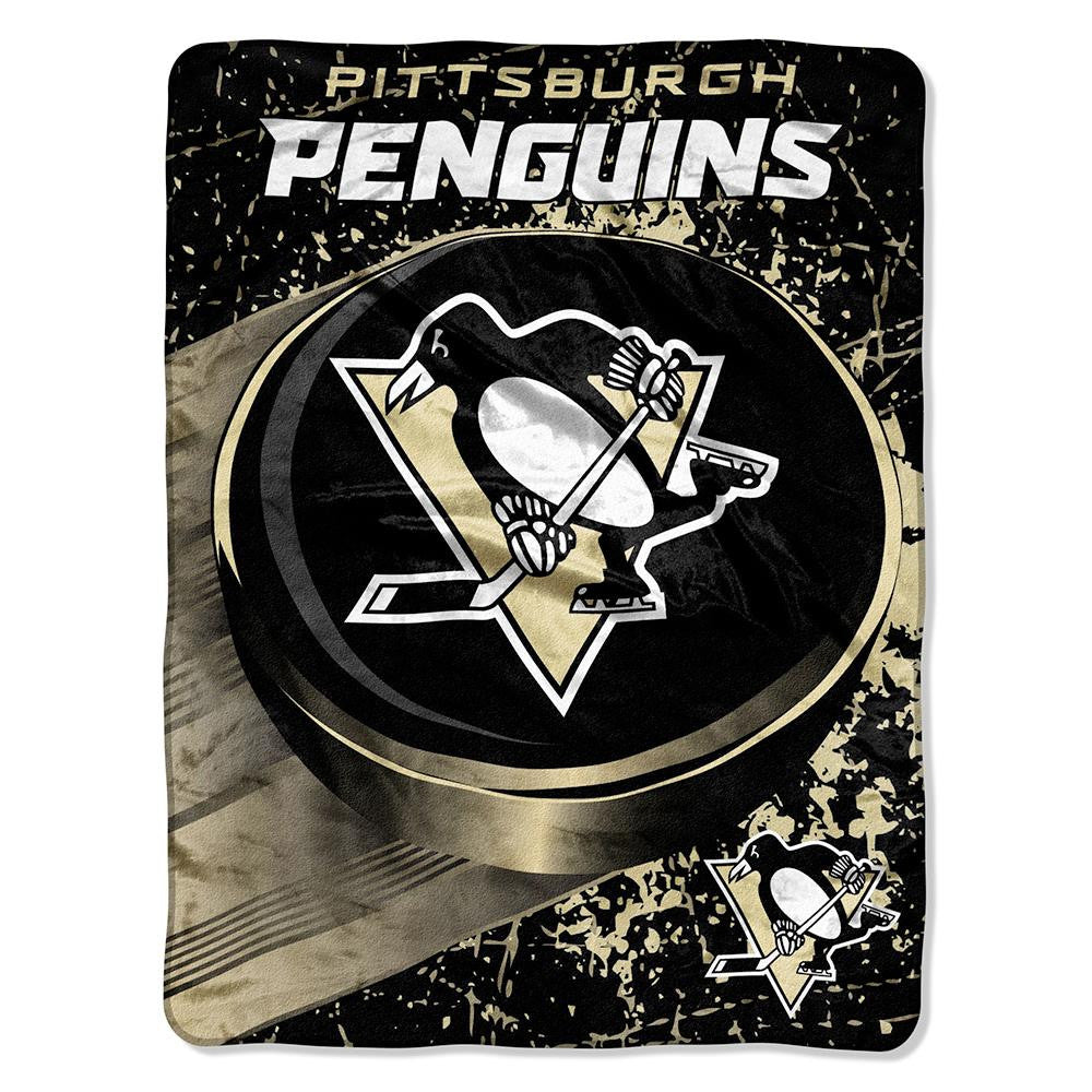Pittsburgh Penguins NHL Micro Raschel Throw (46in x 60in)