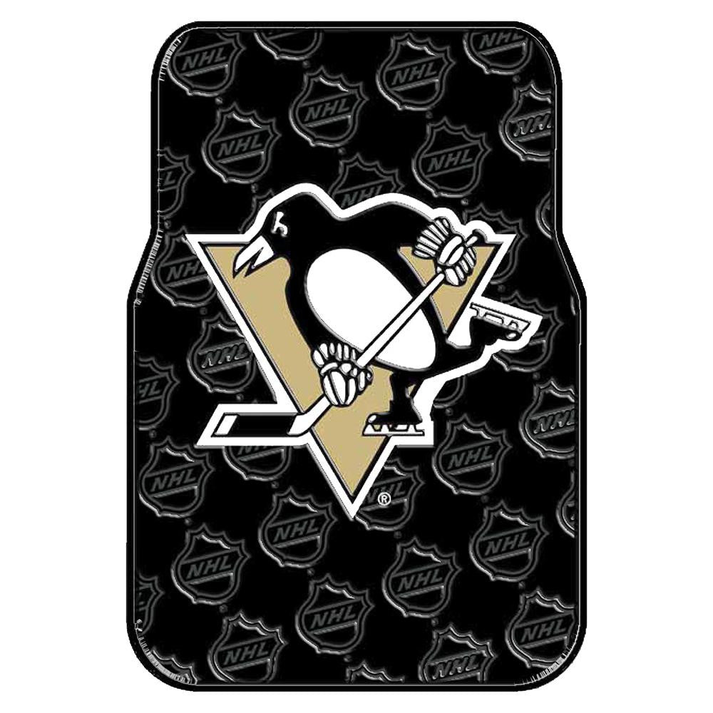 Pittsburgh Penguins NHL Car Front Floor Mats (2 Front) (17x25)