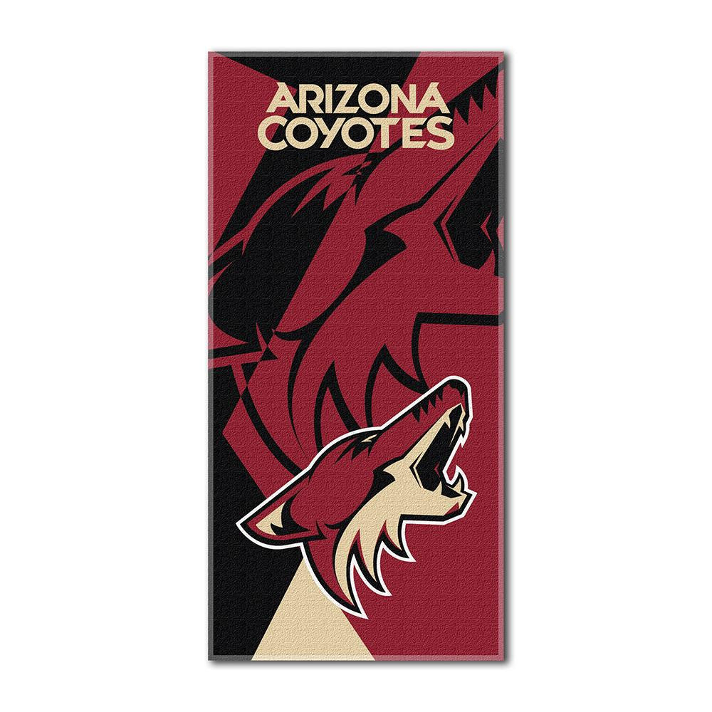 Phoenix Coyotes NHL ?Puzzle? Over-sized Beach Towel (34in x 72in)