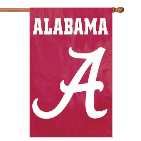 Alabama Crimson Tide NCAA Applique Banner Flag (44x28)
