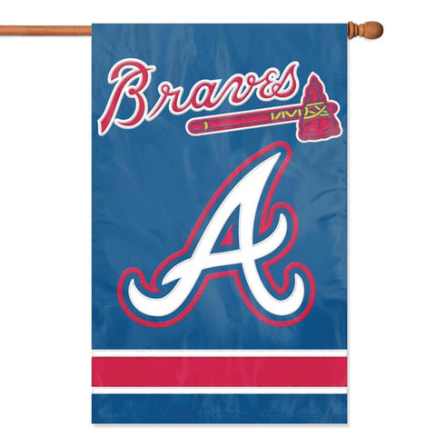 Atlanta Braves MLB Applique Banner Flag (44x28)