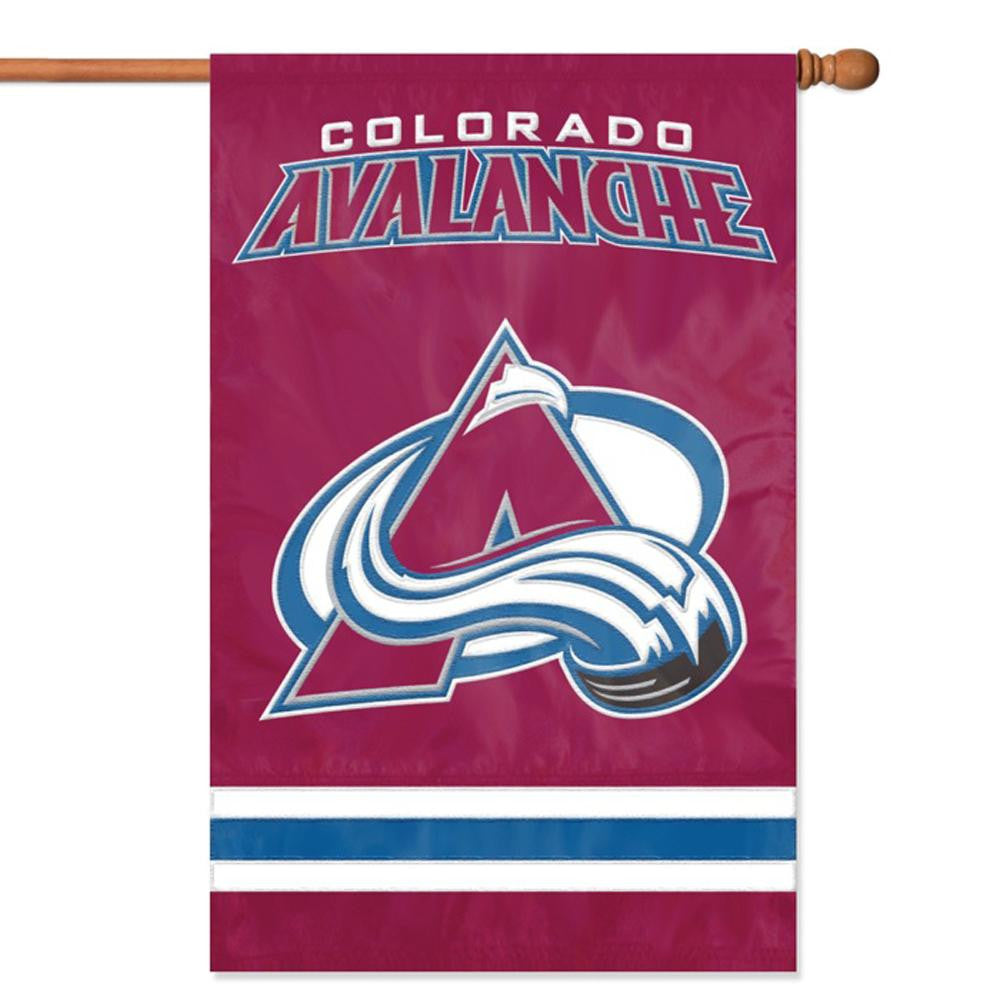 Colorado Avalanche NHL Applique Banner Flag