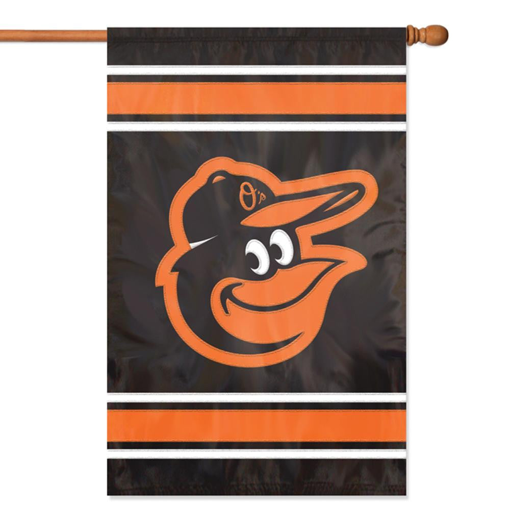 Baltimore Orioles MLB Applique Banner Flag (44x28)