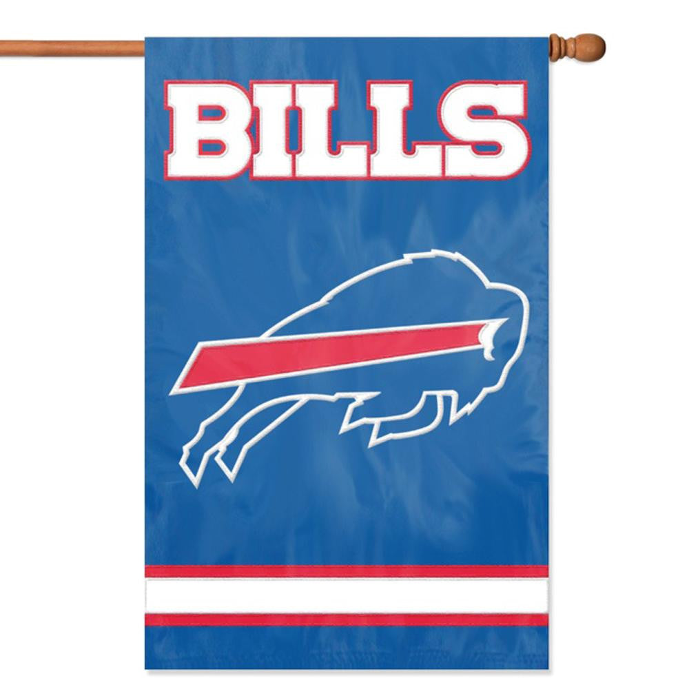 Buffalo Bills NFL Applique Banner Flag (44x28)