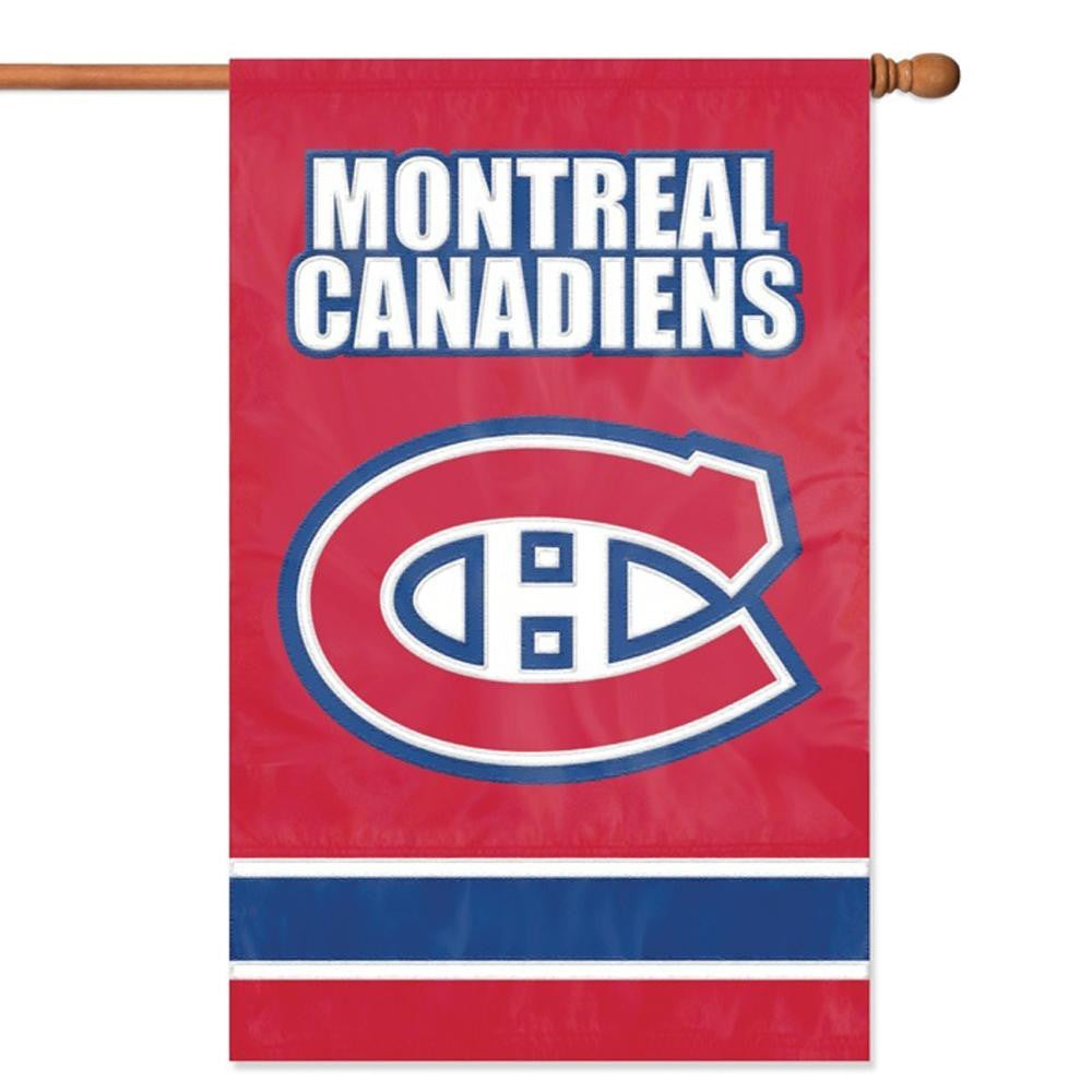 Montreal Canadiens NHL Applique Banner Flag