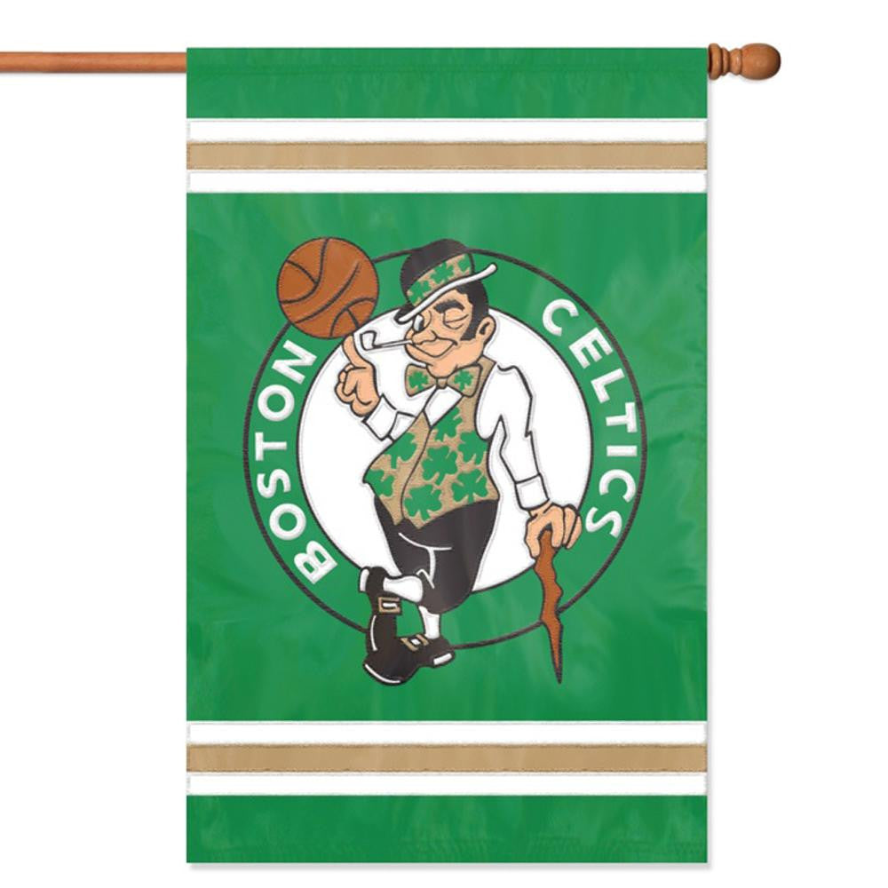 Boston Celtics NBA  Applique Banner Flag (44x28)