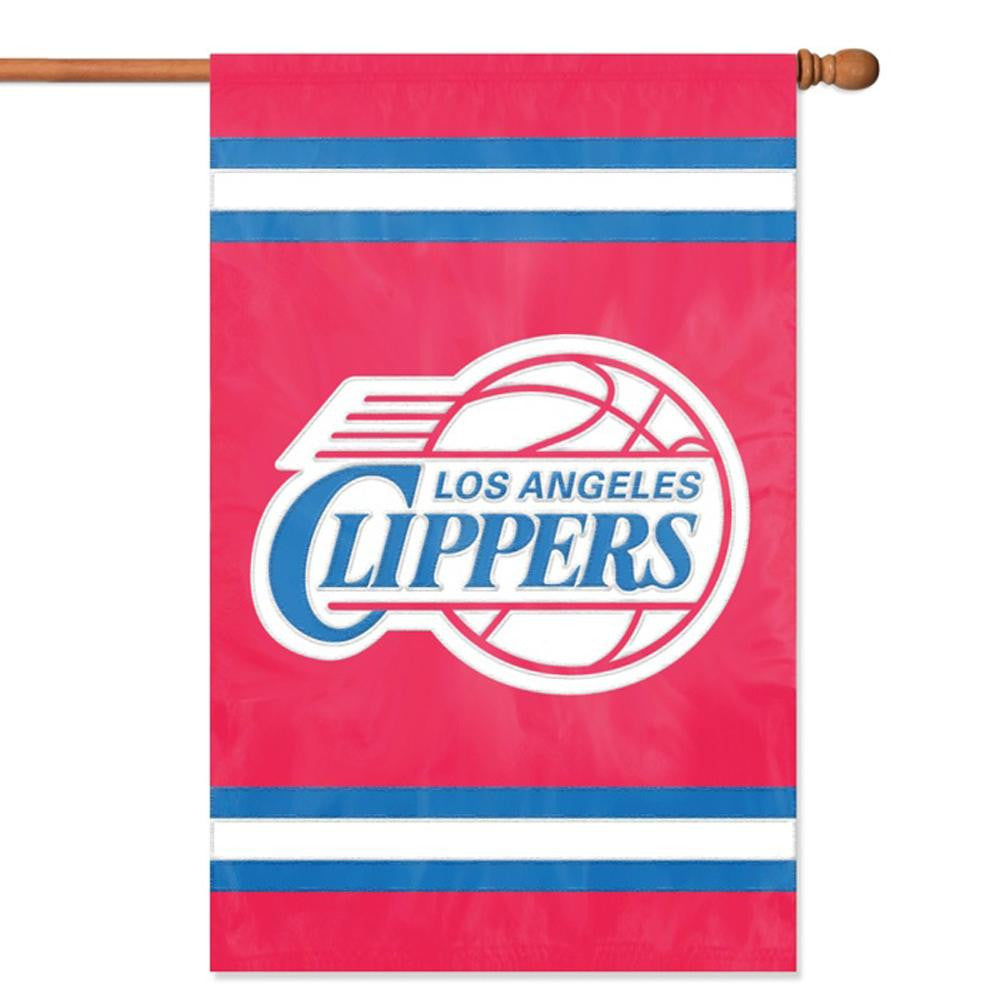 Los Angeles Clippers NBA Applique Banner Flag (44x28)
