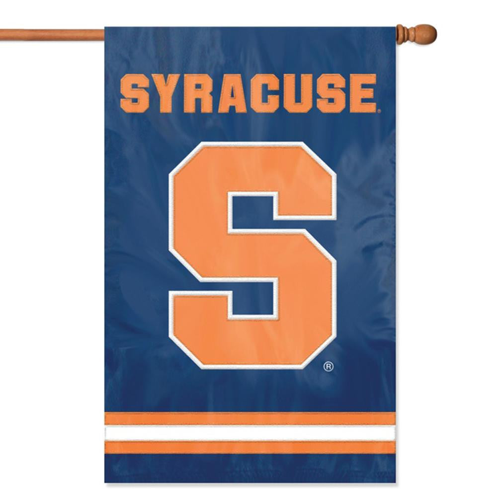 Syracuse Orangemen NCAA Applique Banner Flag (44x28)