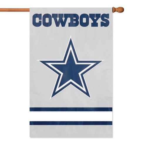 Dallas Cowboys NFL Applique Banner Flag
