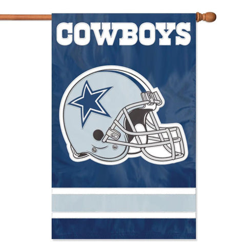 Dallas Cowboys NFL Applique Banner Flag (44x28)