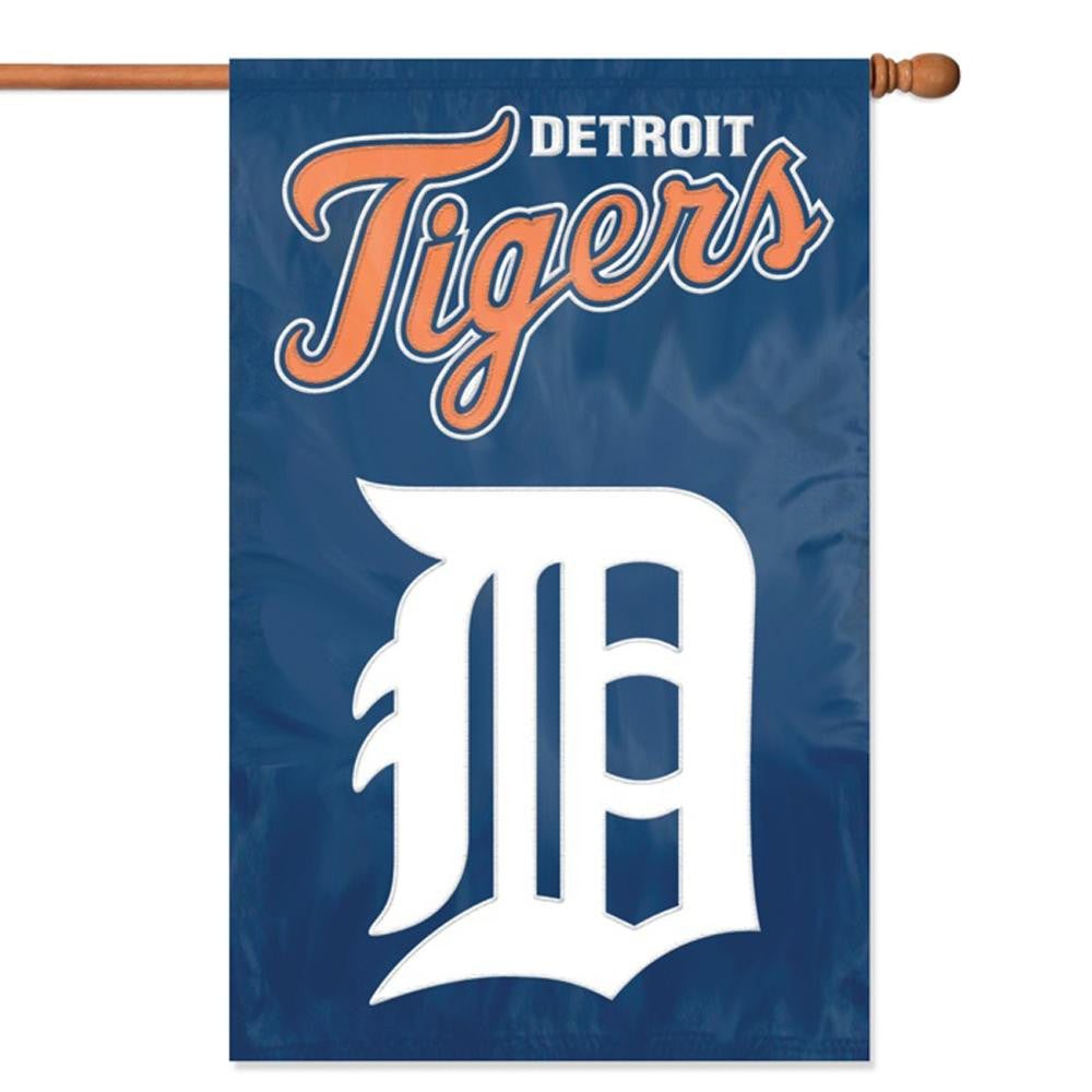 Detroit Tigers MLB Applique Banner Flag (44x28)