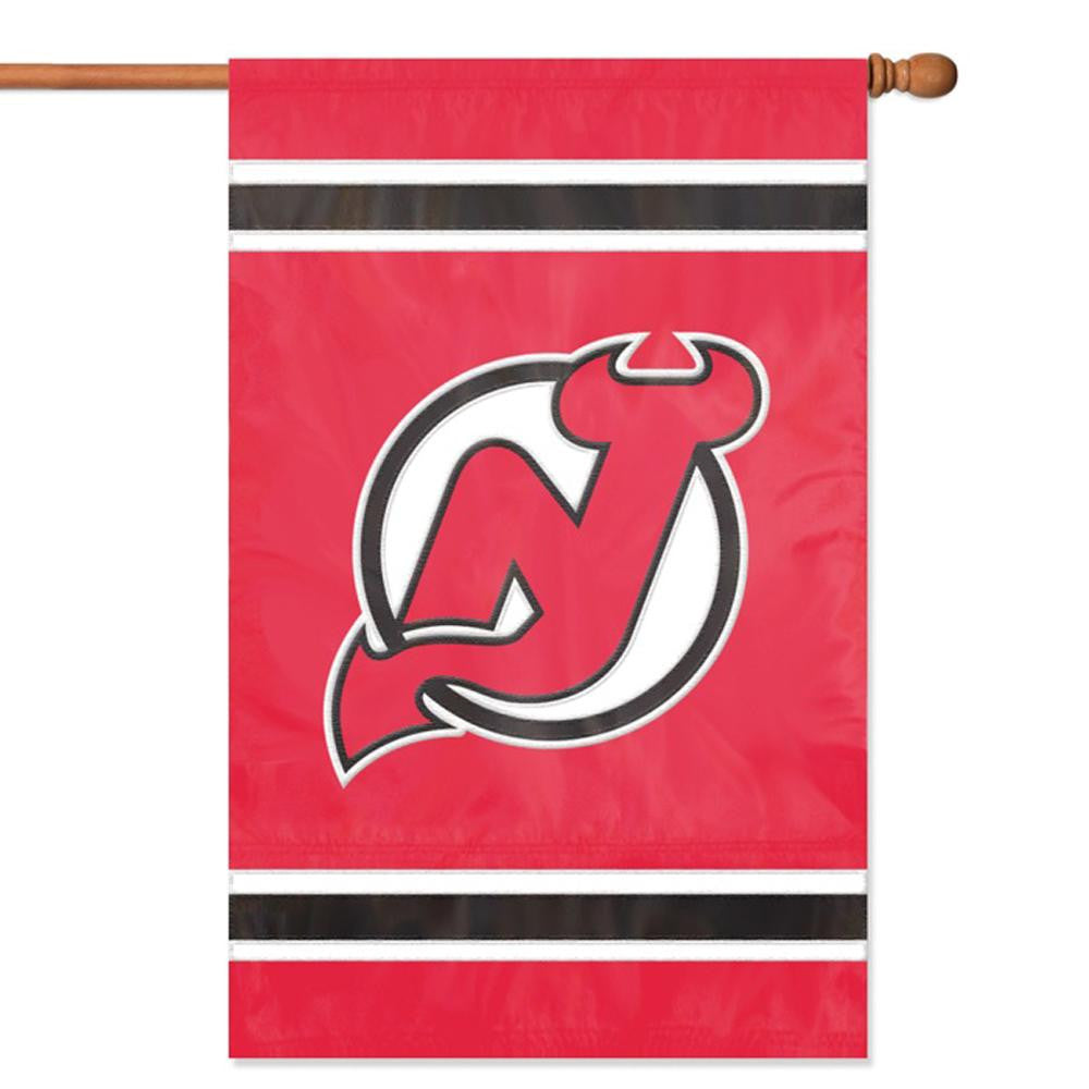New Jersey Devils NHL Applique Banner Flag