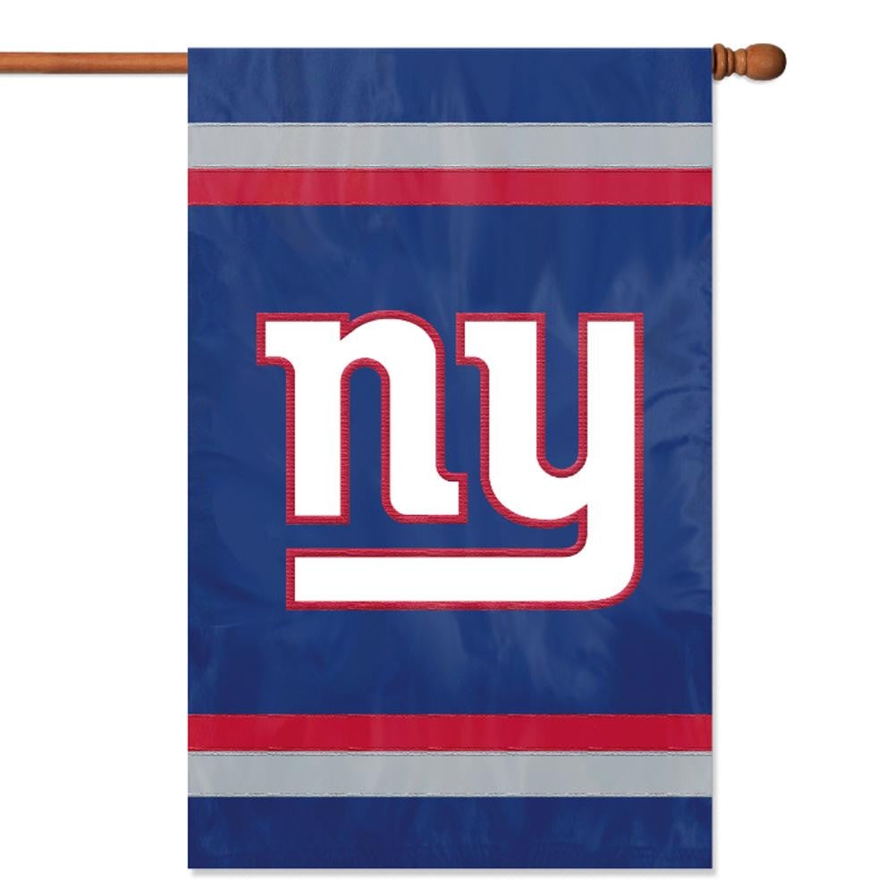 New York Giants NFL Applique Banner Flag (44x28)