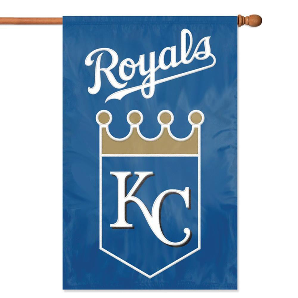 Kansas City Royals MLB Applique Banner Flag (44x28)