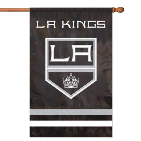 Los Angeles Kings NHL Applique Banner Flag