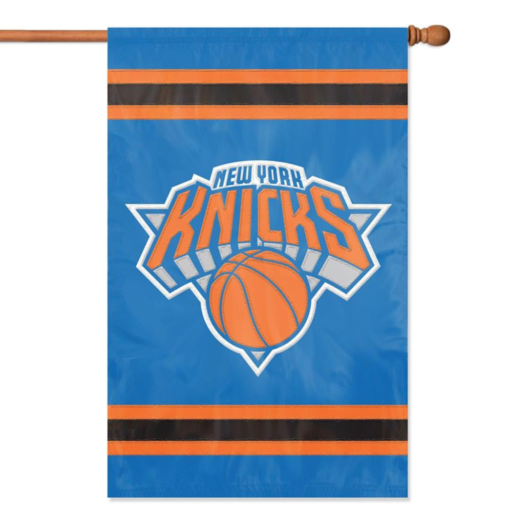 New York Knicks NBA Applique Banner Flag (44x28)