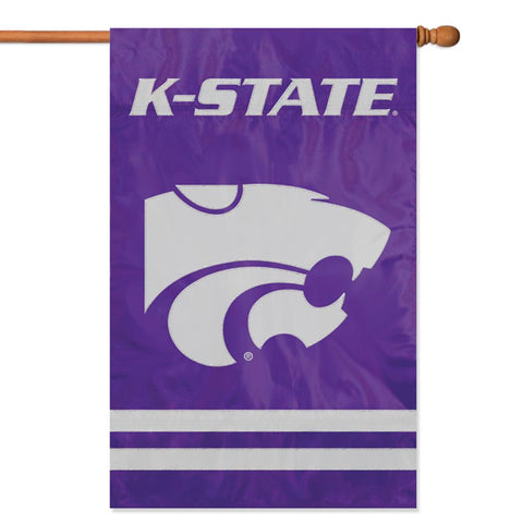 Kansas State Wildcats NCAA Applique Banner Flag (44x28)