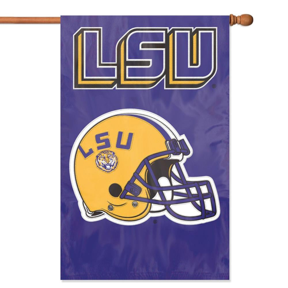 LSU Tigers NCAA Applique Banner Flag (44x28)
